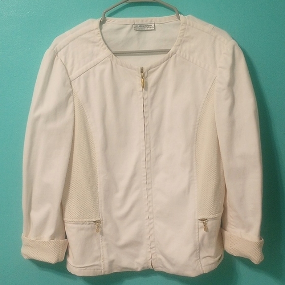 ST. JOHN SPORT Jacket  & Mesh Blazer - Picture 3 of 10